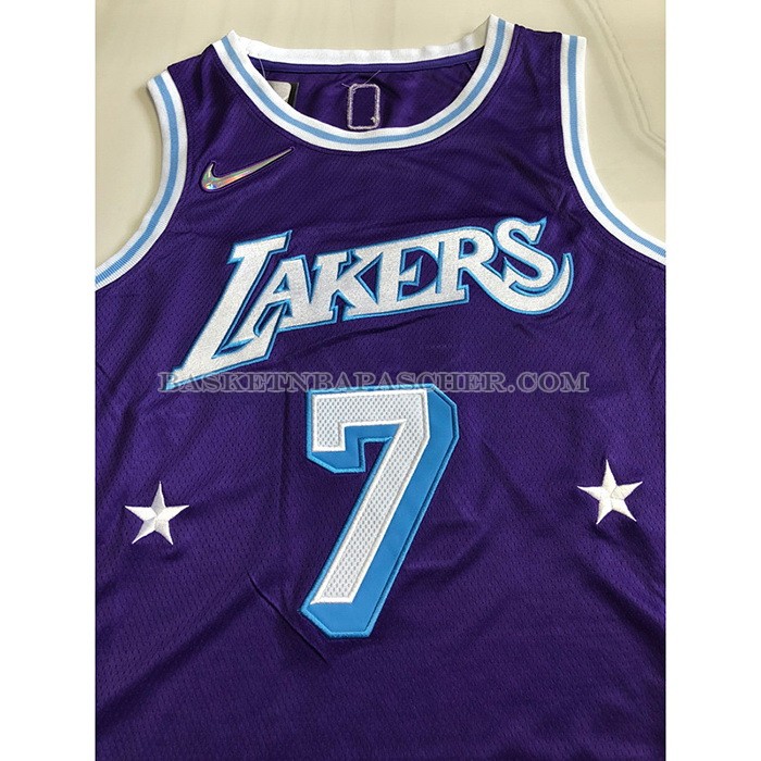 Maillot Los Angeles Lakers Carmelo Anthony NO 7 Ville 2021-22 Volet